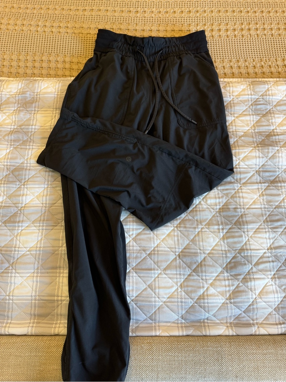 lululemon athletica Black Track Joggers